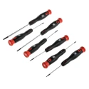 RS PRO Hexagon Precision Screwdriver Set, 7-Piece, Tip Sizes 0.6 to 3.0 mm 243-686