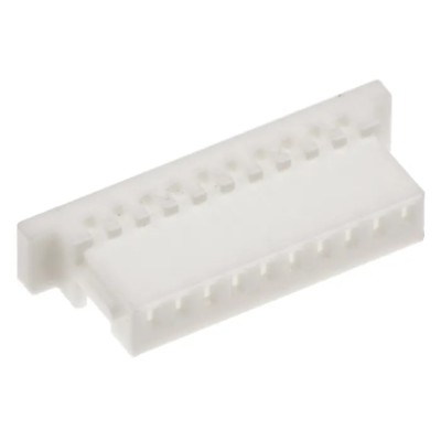 JST 10 Way Polybutylene Terephthalate White Crimp Terminal Housing SHR-10V-S-B