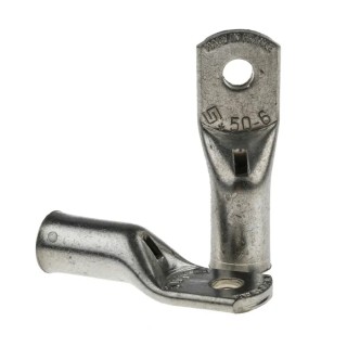 TE Connectivity XCT Uninsulated Ring Terminal M6 Stud Size 1 AWG Wire Size Grey 710025-3