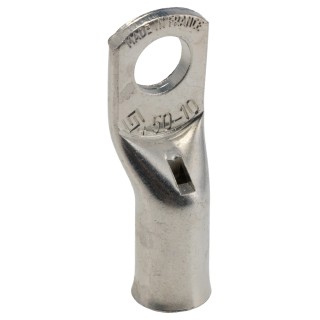 TE Connectivity XCT Uninsulated Ring Terminal 10 mm Stud Size 1 AWG Wire Size Grey 710025-5
