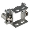 HARTING Metal Frame HAN Modular Series Thread Size M3 4 Way, Grey Die Cast Zinc, Size 6B 09140060303