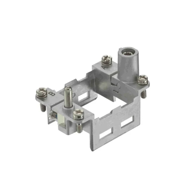 HARTING Metal Frame HAN Modular Series Thread Size M3 4 Way, Grey Die Cast Zinc, Size 6B 09140060303