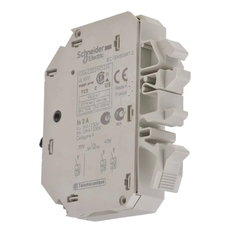 Schneider Electric TeSys GB2 Thermal Circuit Breaker 3A Current Rating 1-Pole DIN Rail Mount GB2CB08