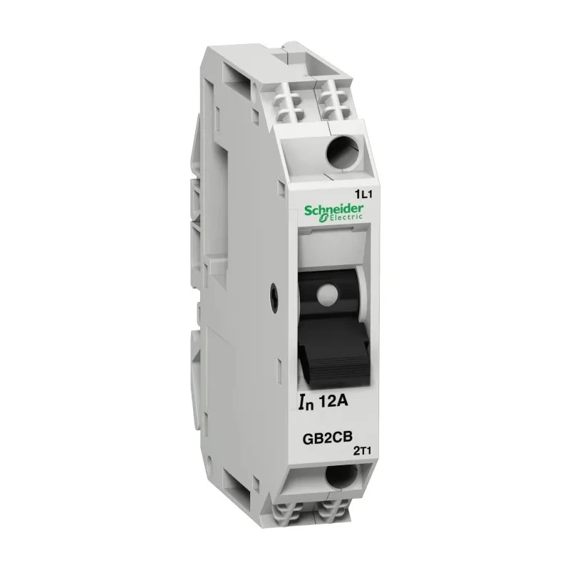 Schneider Electric TeSys GB2 Thermal Circuit Breaker 2A Current Rating 1-Pole DIN Rail Mount GB2CB07
