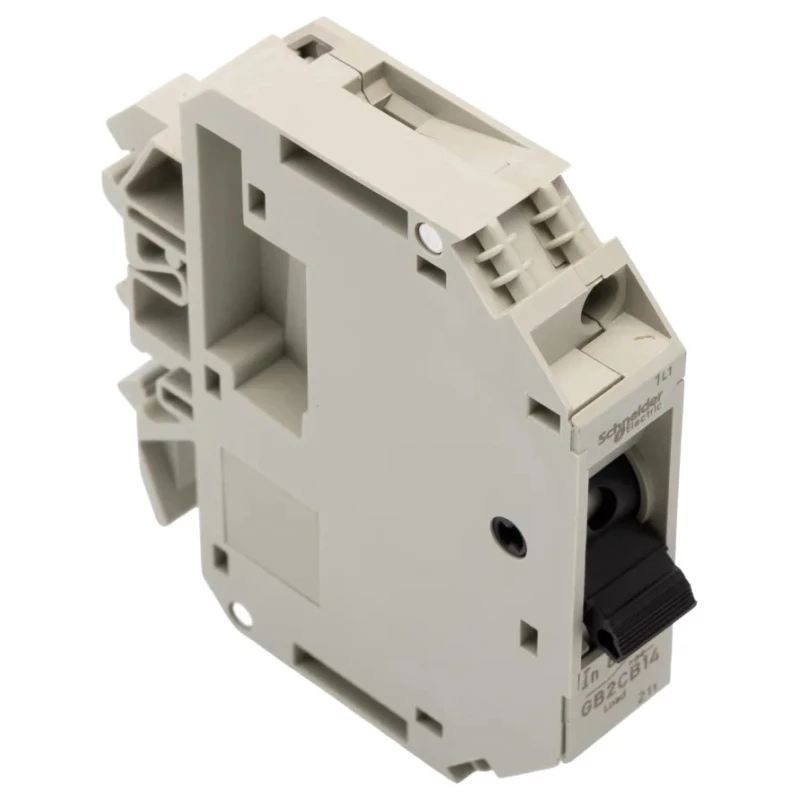 Schneider Electric TeSys GB2 Thermal Circuit Breaker 8A 1-Pole DIN Rail Mount GB2CB14