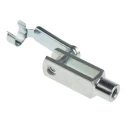 RS PRO Steel M6 x 1 Clevis Pin 43mm Length x 12mm Width Zinc Plated 312-0179
