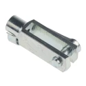 RS PRO Steel M6 x 1 Clevis Pin 43mm Length x 12mm Width Zinc Plated 312-0179
