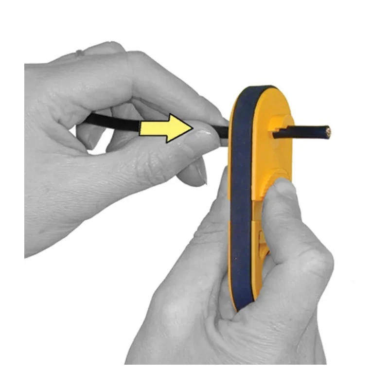 RS PRO Coaxial Insulated Wire Stripper 3 to 9 mm Stripping Range, 9mm Overall Length, Steel & Polyamide, RoHS 312-9485