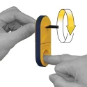 RS PRO Coaxial Insulated Wire Stripper 3 to 9 mm Stripping Range, 9mm Overall Length, Steel & Polyamide, RoHS 312-9485