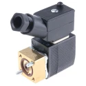 Burkert Brass 2 Port Normally Closed Solenoid Valve 24V DC, 1.2mm Orifice, 12 bar Max Pressure 134115