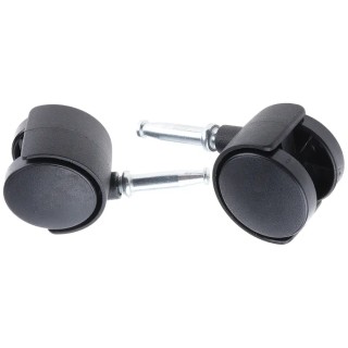 RS PRO Swivel Castor Wheel 50 kg Capacity 40 mm Nylon Wheel with Ball Bearing Hub 313-2582