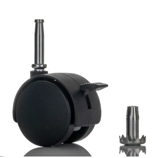 RS PRO Swivel Castor Wheel Nylon 50 mm Diameter, 50 kg Load Capacity, 54 mm Height 313-2728