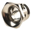 HARTING Cable Gland PG16, Metal, Grey, 2 Contacts, HAN Series, Thread Size M3, Heavy Duty Power Connector 09000005103