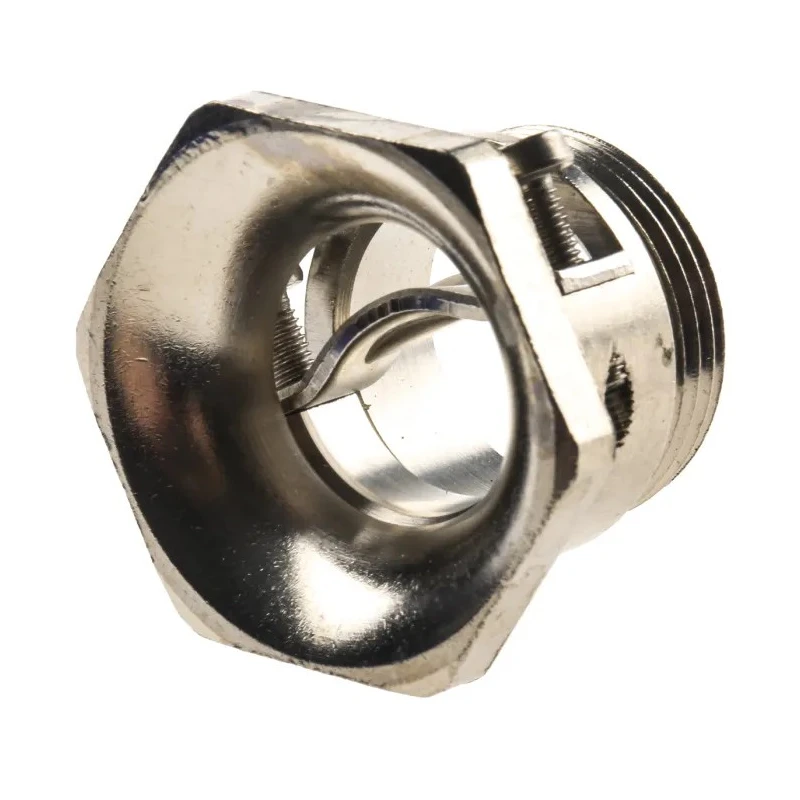 HARTING Cable Gland PG16, Metal, Grey, 2 Contacts, HAN Series, Thread Size M3, Heavy Duty Power Connector 09000005103
