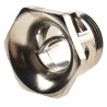 HARTING Cable Gland PG16, Metal, Grey, 2 Contacts, HAN Series, Thread Size M3, Heavy Duty Power Connector 09000005103