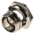 HARTING Cable Gland PG16, Metal, Grey, 2 Contacts, HAN Series, Thread Size M3, Heavy Duty Power Connector 09000005103