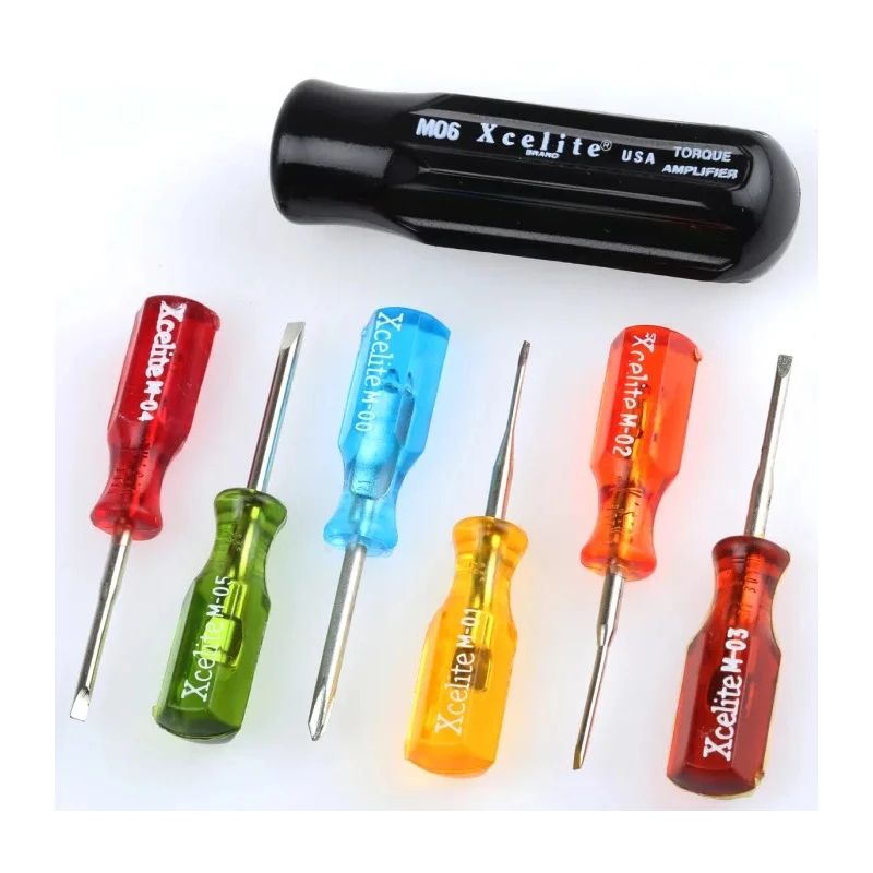 Weller Xcelite Phillips and Slotted Mini Screwdriver Set 7-Piece M60