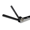 NEUTRAL 7 Piece Folding Metric Hex Key Set, Hex Sizes 2.5 mm to 10 mm, Chrome Vanadium Steel Blackened Finish 314-2977