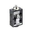 Norgren Pneumatic Manual Control Valve 10 bar Die Cast Zinc Body, G 1/8 Port, 3/2 Function S/666/14