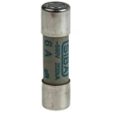 SIBA 6A Ceramic Cartridge Fuse 10 x 38 mm Fast Acting 700V AC URZ Series 50-179-06/6A