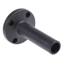 Werma KombiSIGN 70 Series Mounting Base with Tube, 70mm Base Diameter, 110mm Height, Black Housing 975.840.10