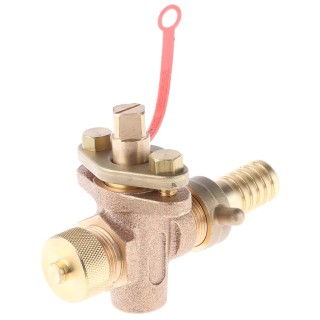 Pegler Yorkshire Bronze Drain Cock 3/4 in BSPP Thread G 10 bar Maximum Operating Pressure 130008
