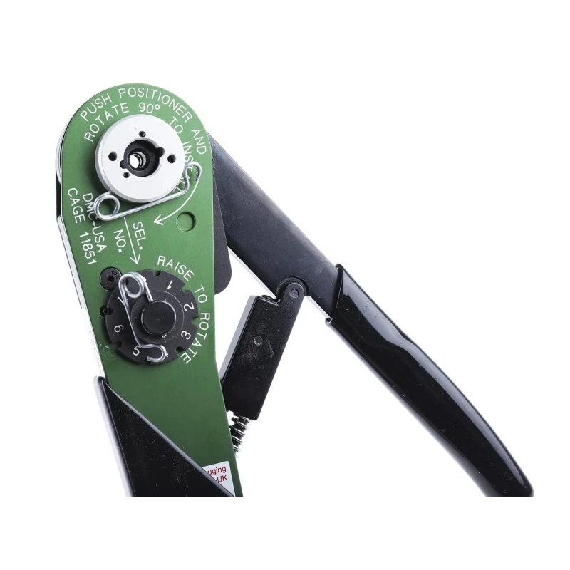 Daniels Manufacturing Crimp Tool Frame with 8-Step Selector for Crimp Contact, 190.5mm Length MH860