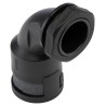 PMA Black Polyamide 6 Cable Conduit Fitting 23 mm Nominal Size PG21 Thread Size IP66 Rated BVBD-P213GT