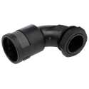 PMA Black Polyamide 6 Cable Conduit Fitting 23 mm Nominal Size PG21 Thread Size IP66 Rated BVBD-P213GT