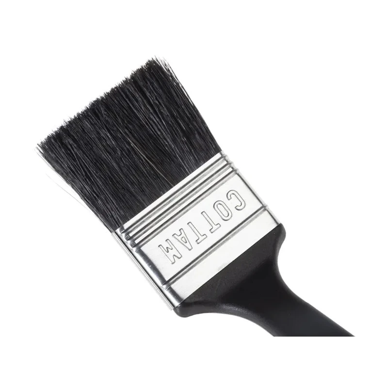 Cottam Medium Synthetic Angled Paint Brush 50.8 mm Flat Bristles 315-2621