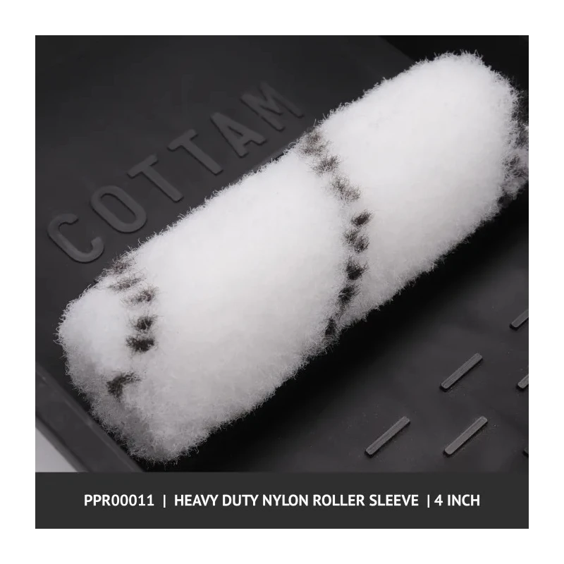 Cottam Paint Roller Nylon Medium Pile 12mm Diameter 102mm Width Model 315-2312