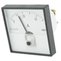 HOBUT Analogue Panel Ammeter DC 72 mm x 72 mm, Class 1.5 Moving Coil PD72MC