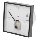 HOBUT DIN Range Analogue Panel Ammeter AC/DC, Accuracy Class 1.5, 100A PD721MCS75MV/2-001 -100A