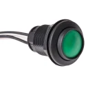 ITW Switches 49-76 Series Push Button Switch Panel Mount Momentary SPST Clear LED IP67 250V 49-769025