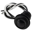 ITW Switches 49-76 Series Momentary Push Button Switch Panel Mount 30.5 mm Cutout SPST Clear LED IP67 250 V AC 49-769026
