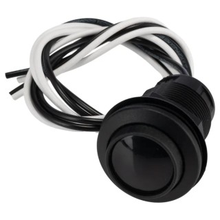 ITW Switches 49-76 Series Momentary Push Button Switch Panel Mount 30.5 mm Cutout SPST Clear LED IP67 250 V AC 49-769026