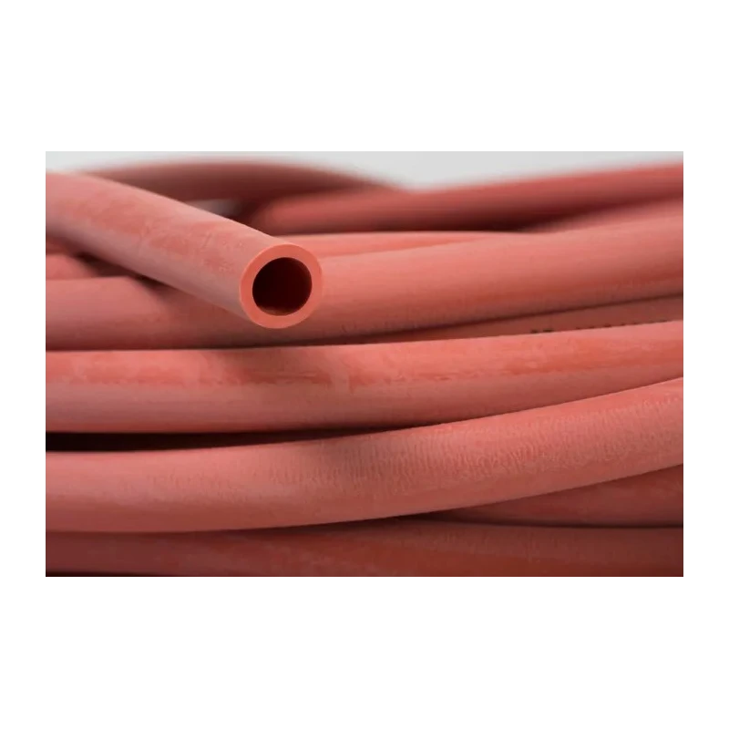 Saint-Gobain Industrial & Consumer Solutions Natural Rubber Flexible Tubing 10 mm ID 14 mm OD 25 m Red 710117