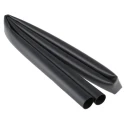 TE Connectivity Black Polyolefin Heat Shrink Tubing 19 mm Sleeve Diameter x 1.2m Length 3:1 Ratio ATUM-19/6-0