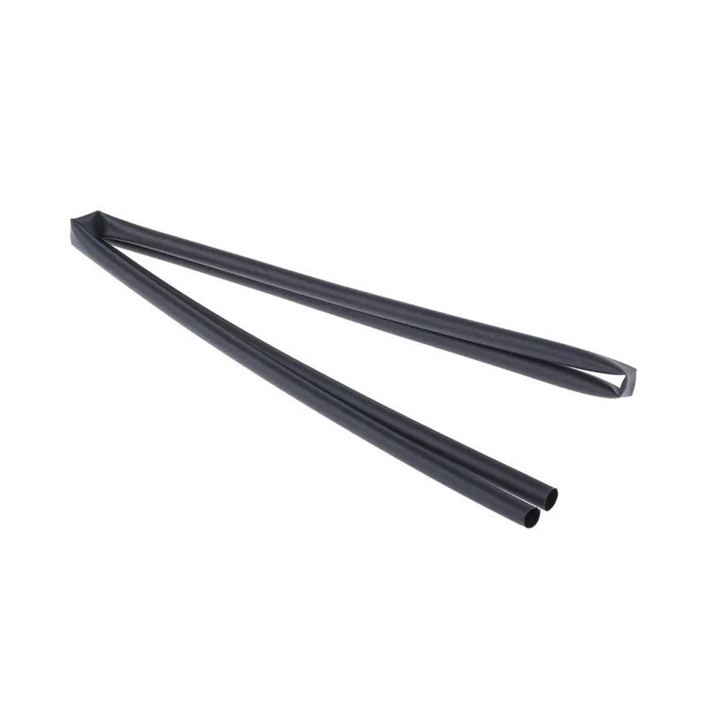 TE Connectivity Heat Shrink Tubing Black 8 mm Sleeve Diameter x 1.2m Length 4:1 Ratio Polyolefin Flame Retardant ATUM-8/2-0