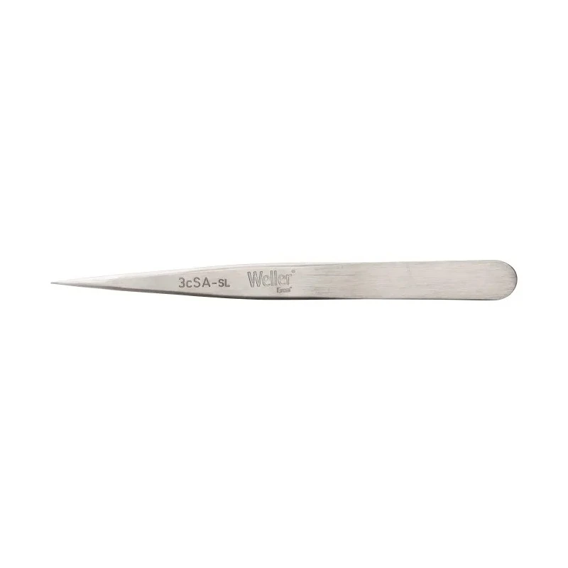 Weller Erem 4.3in Stainless Steel Pointed Tweezer 3CSASL