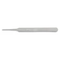 Weller Erem 4.8in Stainless Steel Flat, Round Tweezer 2ASASL
