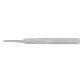 Weller Erem 4.8in Stainless Steel Flat, Round Tweezer 2ASASL