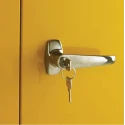 RS PRO Yellow Steel Lockable 2 Door Hazardous Substance Cabinet 712 mm x 915 mm x 459 mm 314-7641