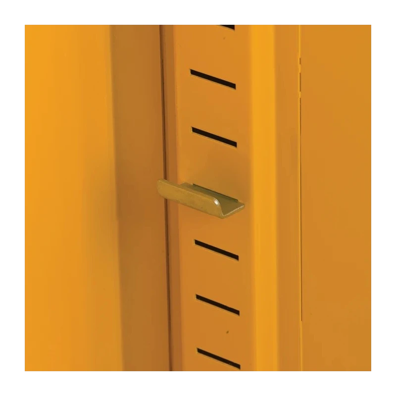 RS PRO Yellow Steel Lockable 2 Door Hazardous Substance Cabinet 915 mm x 915 mm x 459 mm 314-7657