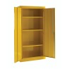 RS PRO Yellow Steel Lockable 2 Door Hazardous Substance Cabinet 1.83 m x 915 mm x 459 mm 314-7663