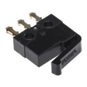 Omron Aratas Lever Micro Switch, Through Hole Terminal, 500mA, 30 V dc, SPDT, IP40 D2MQ-1L