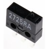 Omron Ultra Subminiature Plunger Micro Switch Through Hole Terminal 500mA 30V dc SPDT IP40 D2MQ-1