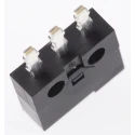 Omron Ultra Subminiature Plunger Micro Switch Through Hole Terminal 500mA 30V dc SPDT IP40 D2MQ-1