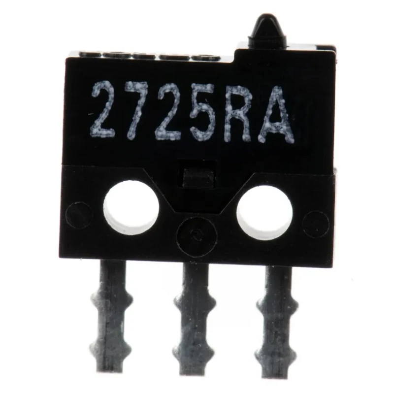 Omron Ultra Subminiature Plunger Micro Switch Through Hole Terminal 500mA 30V dc SPDT IP40 D2MQ-1