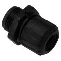 Adaptaflex Black Conduit Fitting 13 mm Nominal Size PG11 Thread Polyamide 66 Material IP67 Rated PG11